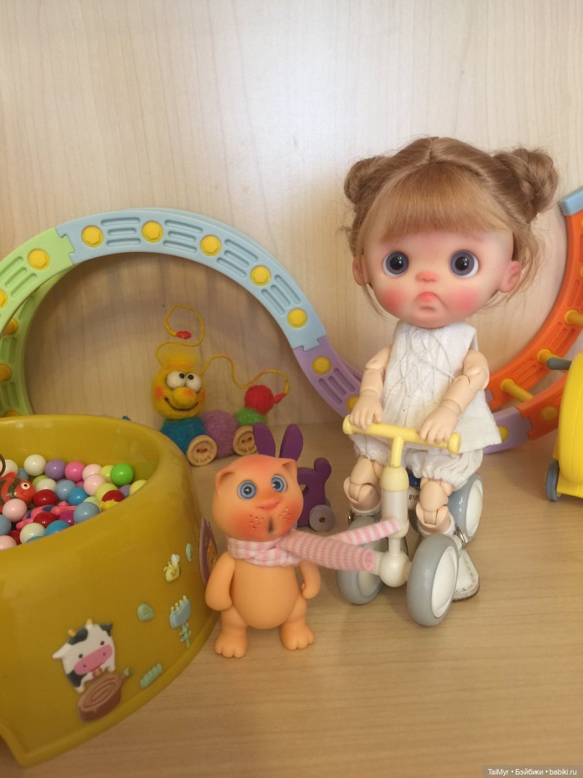 Новенькая малышка — Домашние фото авторских кукол: личные коллекции