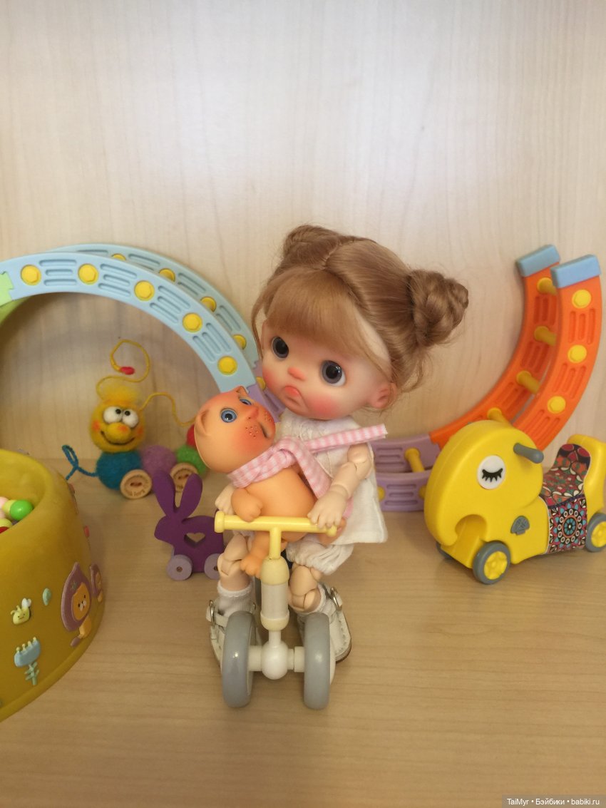 Новенькая малышка — Домашние фото авторских кукол: личные коллекции