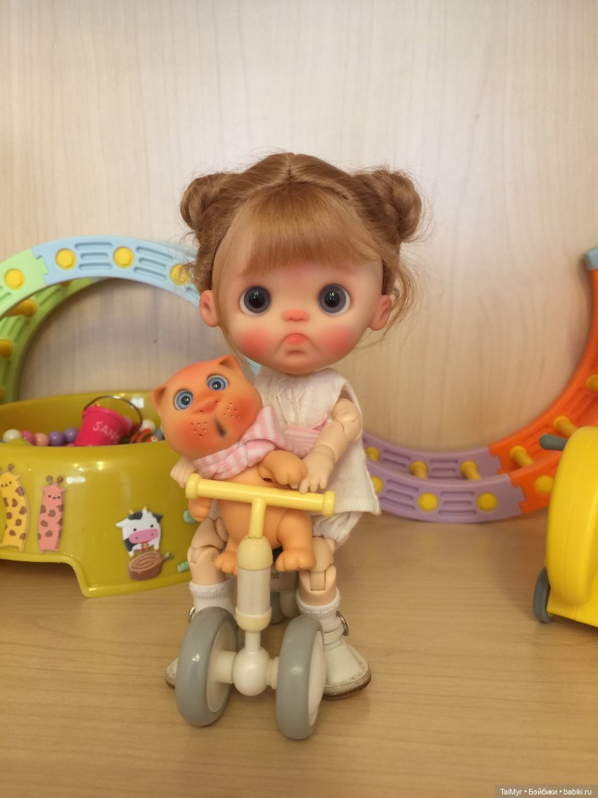 Новенькая малышка — Домашние фото авторских кукол: личные коллекции