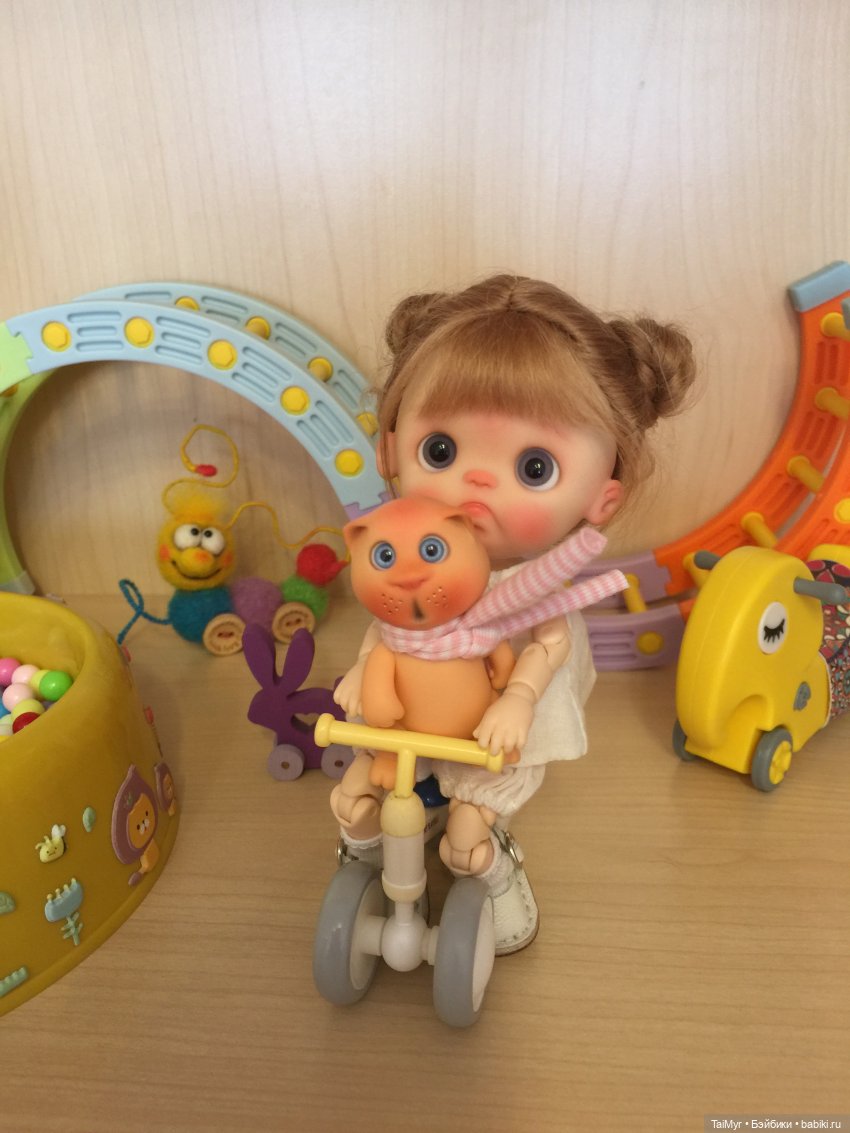 Новенькая малышка — Домашние фото авторских кукол: личные коллекции