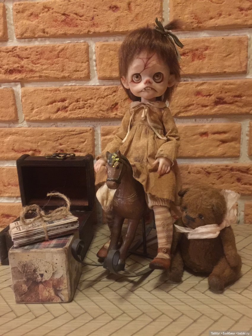 Необычная авторская куколка на юбилей | Бэйбики Необычная авторская куколка на юбилей (фото 10)