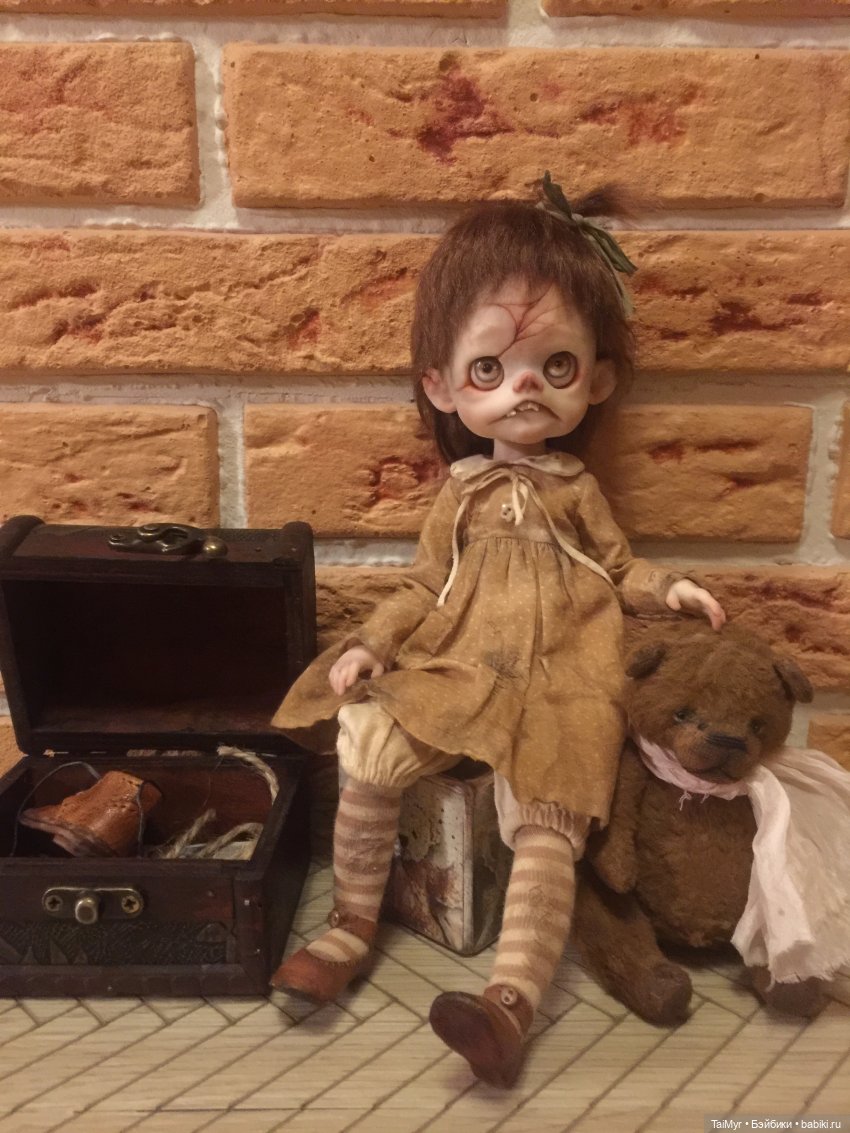 Необычная авторская куколка на юбилей | Бэйбики Необычная авторская куколка на юбилей (фото 7)
