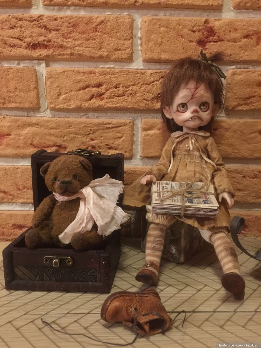 Необычная авторская куколка на юбилей | Бэйбики Необычная авторская куколка на юбилей (фото 4)