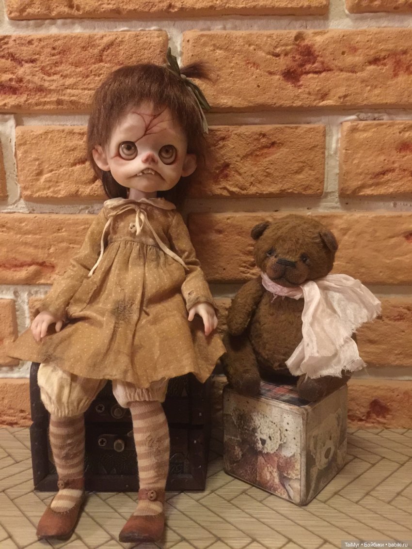 Необычная авторская куколка на юбилей | Бэйбики Необычная авторская куколка на юбилей (фото 9)