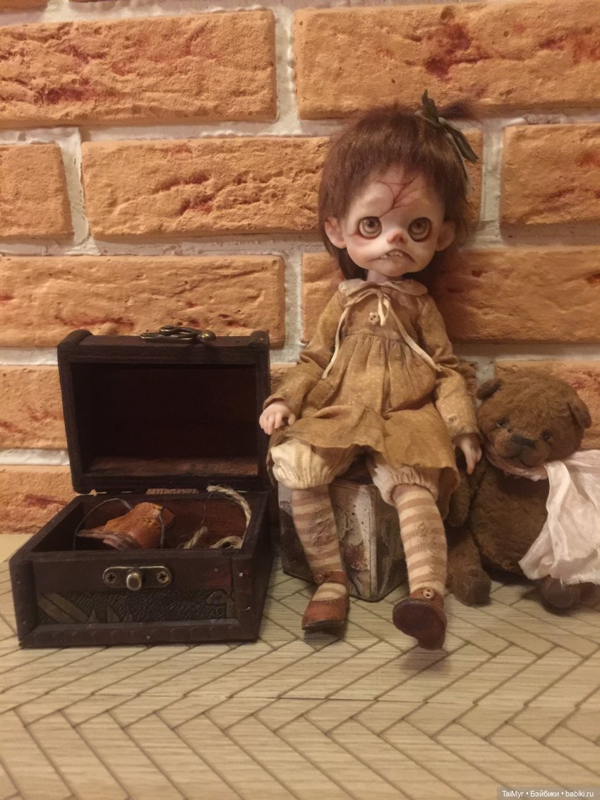 Необычная авторская куколка на юбилей | Бэйбики Необычная авторская куколка на юбилей (фото 8)