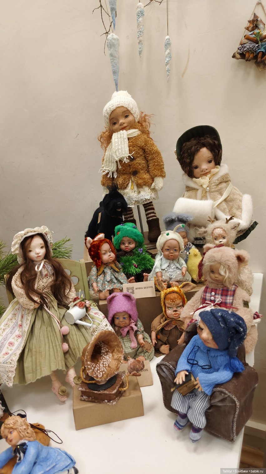Выставка авторских кукол и мишек Тедди в Санкт Петербурге часть 2 (фото 3)