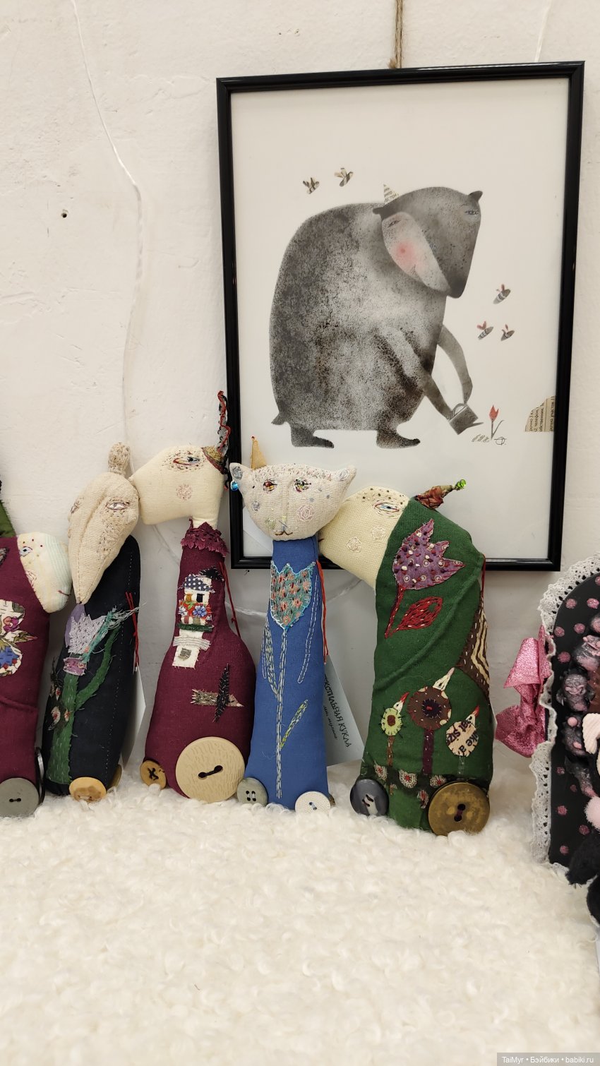 Выставка авторских кукол и мишек Тедди в Санкт Петербурге часть 2