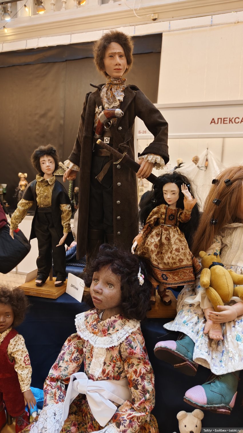 Выставка авторских кукол и мишек Тедди в Санкт Петербурге часть 2