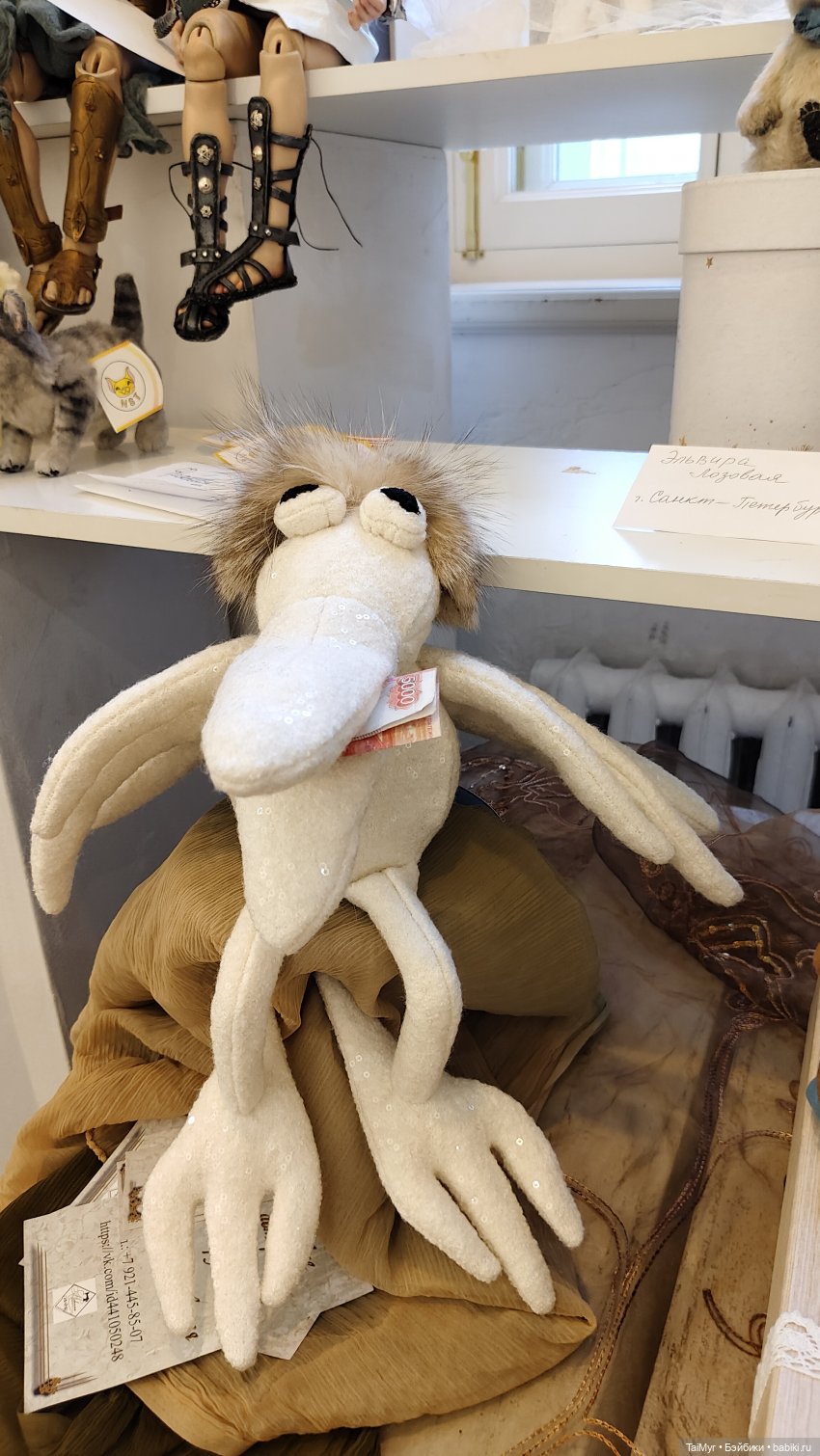 Выставка авторских кукол и мишек Тедди в Санкт Петербурге часть 2