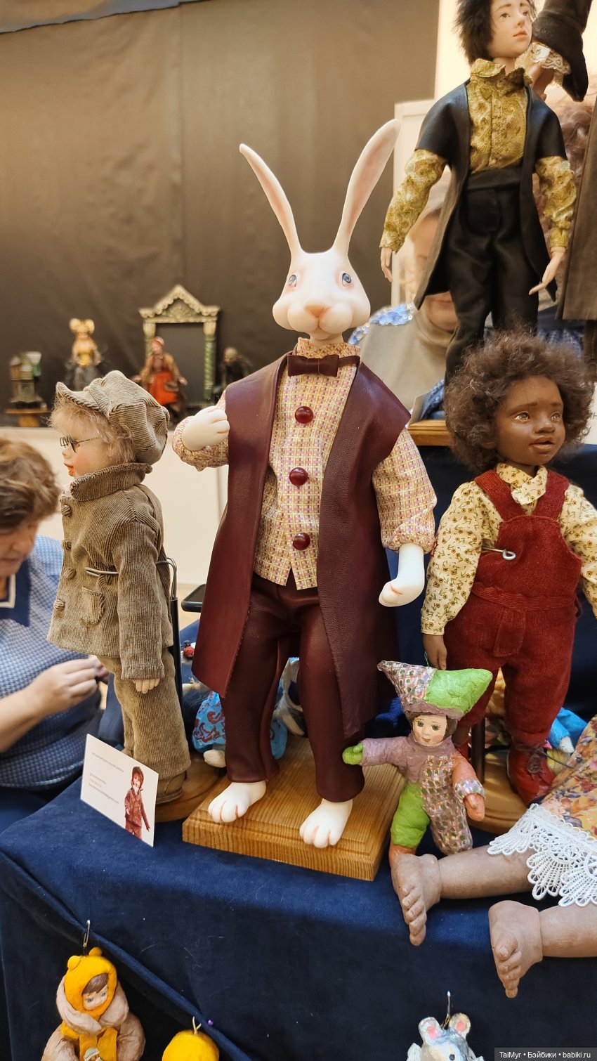 Выставка авторских кукол и мишек Тедди в Санкт Петербурге часть 2