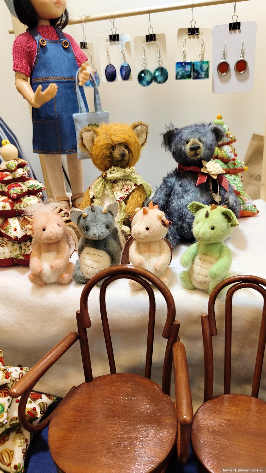 Выставка авторских кукол и мишек Тедди в Санкт Петербурге часть 2