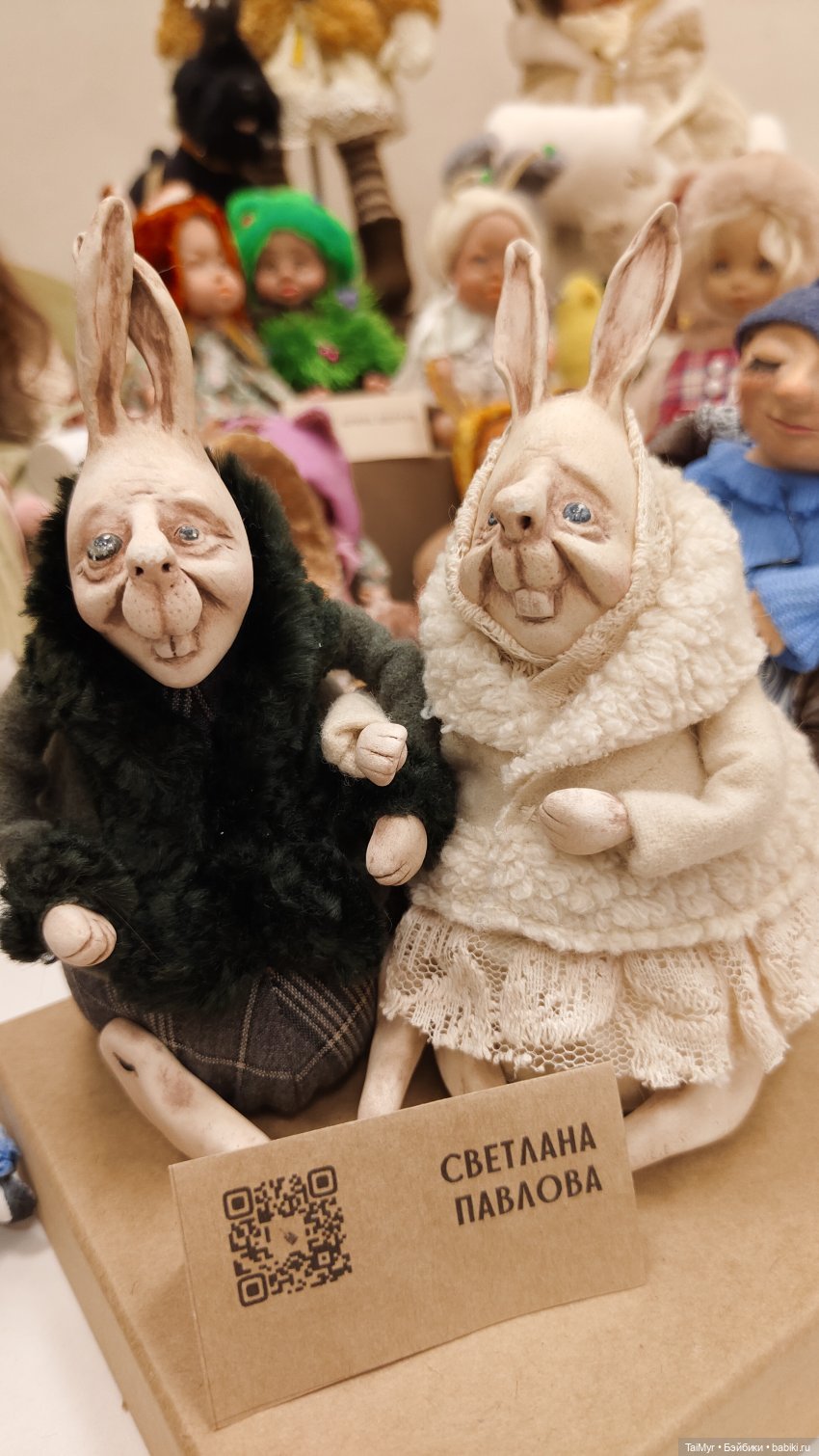 Выставка авторских кукол и мишек Тедди в Санкт Петербурге часть 2 (фото 6)
