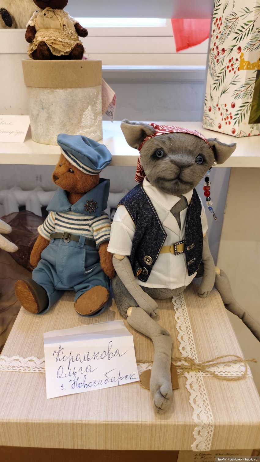 Выставка авторских кукол и мишек Тедди в Санкт Петербурге часть 2