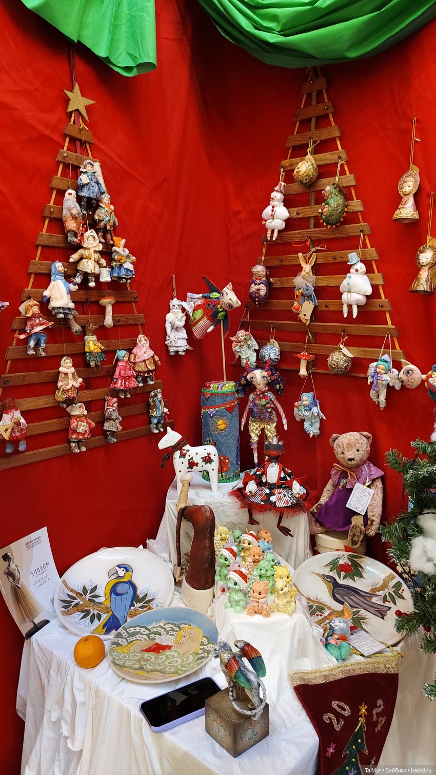 Выставка авторских кукол и мишек Тедди в Санкт Петербурге часть 2