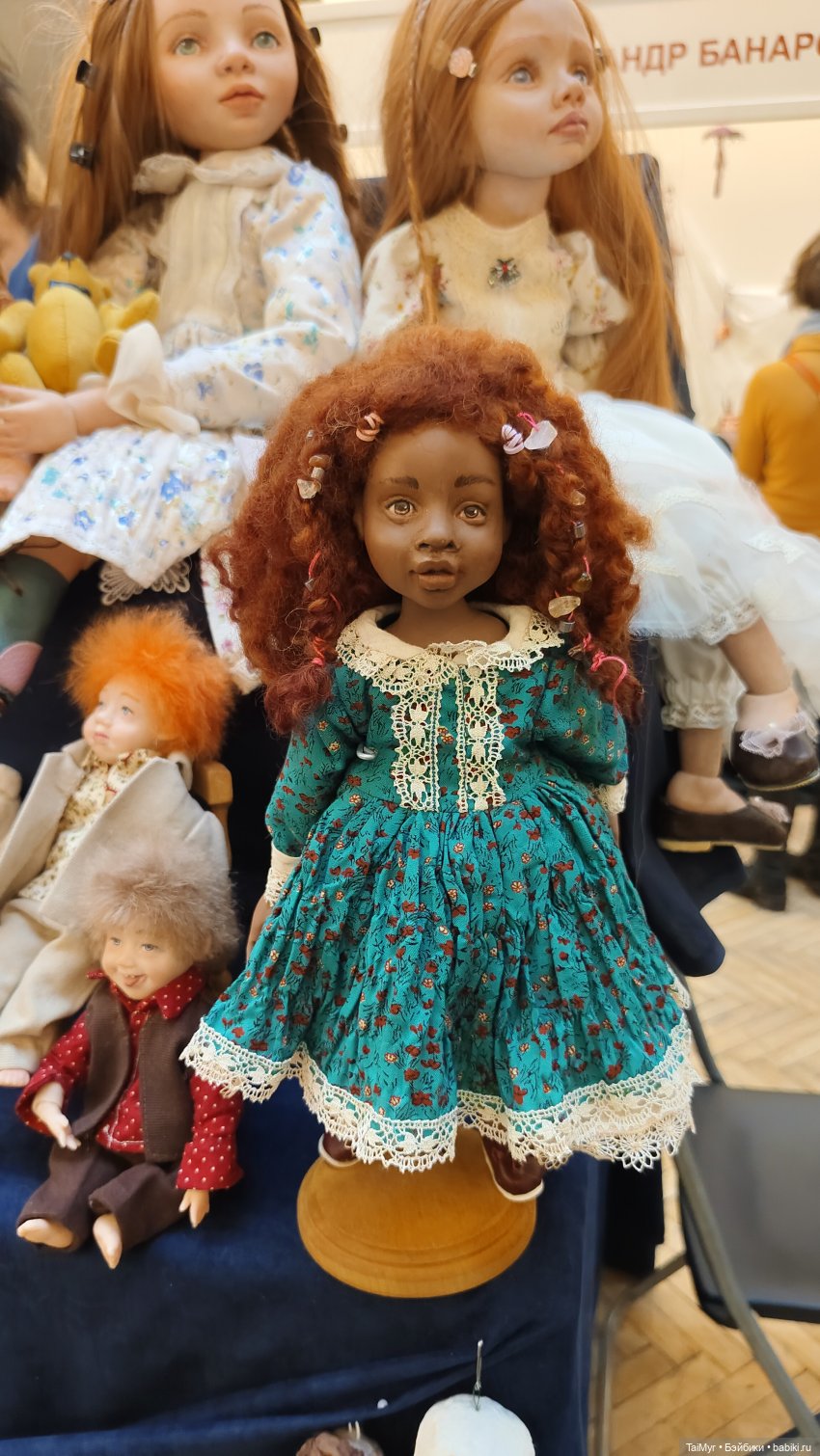 Выставка авторских кукол и мишек Тедди в Санкт Петербурге часть 2