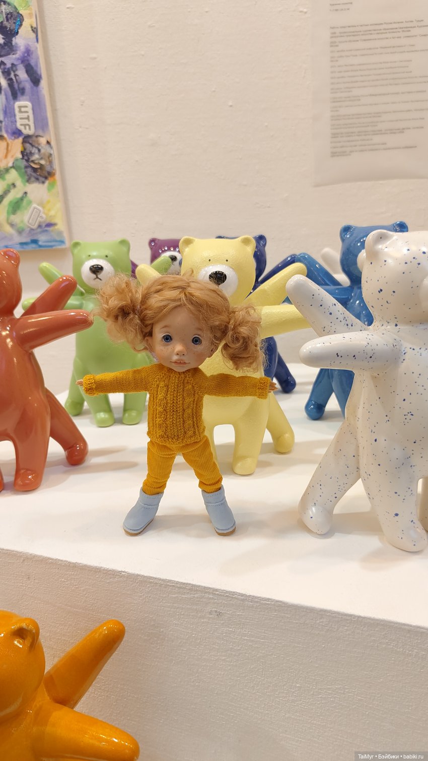 Люсенька на выставке кукол в Санкт Петербурге | Бэйбики Люсенька на выставке кукол в Санкт Петербурге