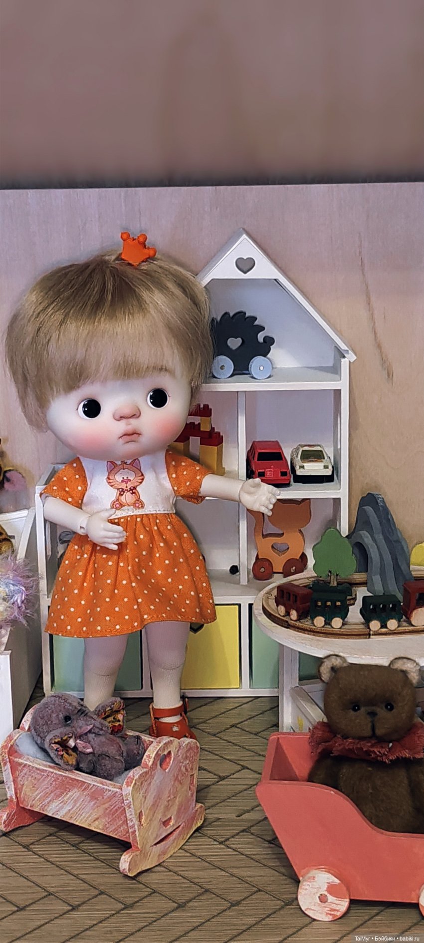 Младший брат — Куклы Qbaby (Кьюбейби) Rodgerdoll: для тела Ob11 (фото 5)