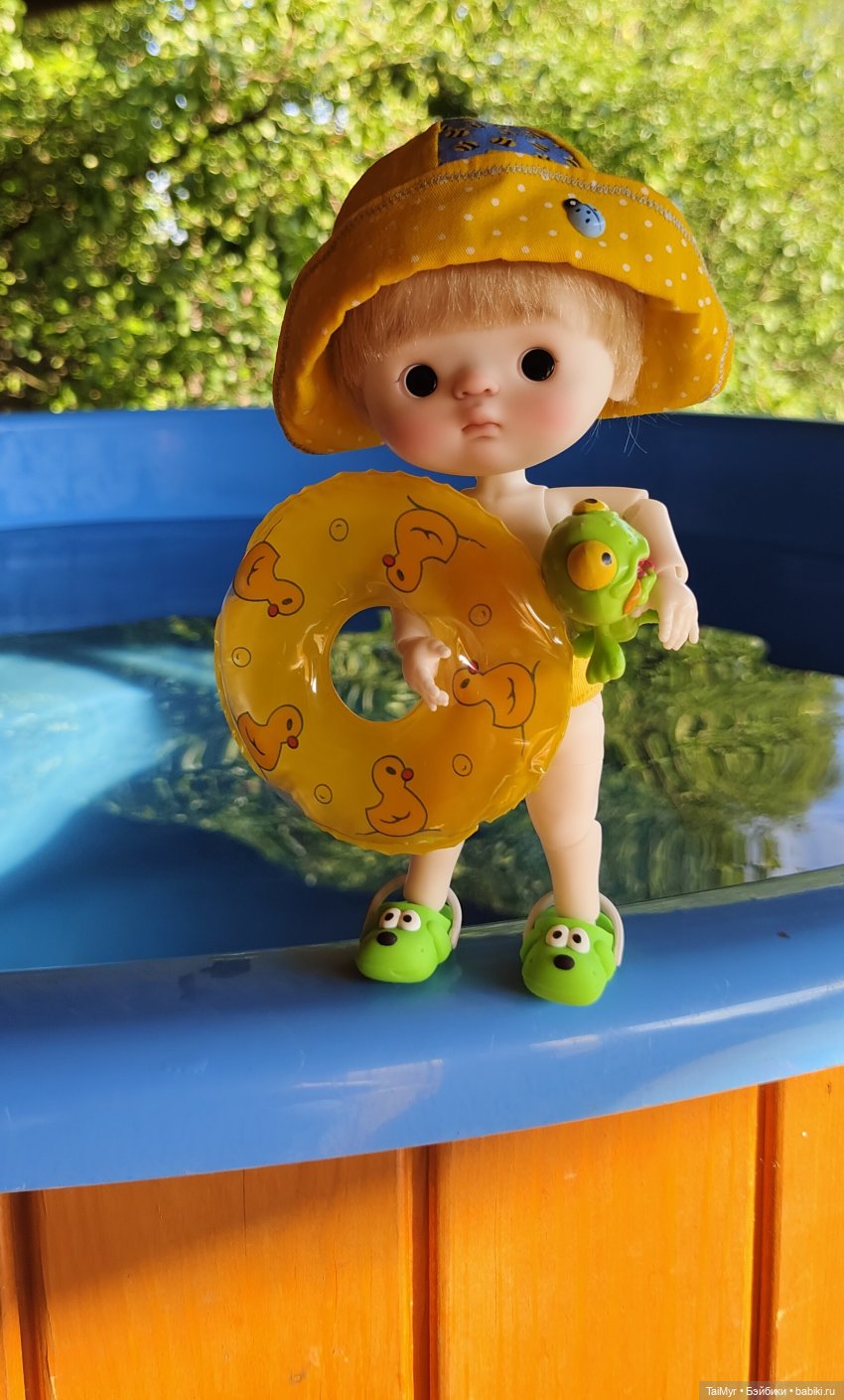 Китти в отпуске — Куклы Qbaby (Кьюбейби) Rodgerdoll: для тела Ob11 (фото 10)