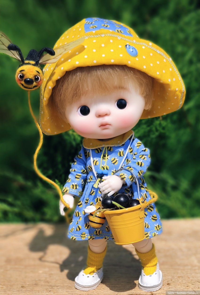 Китти в отпуске — Куклы Qbaby (Кьюбейби) Rodgerdoll: для тела Ob11 (фото 6)