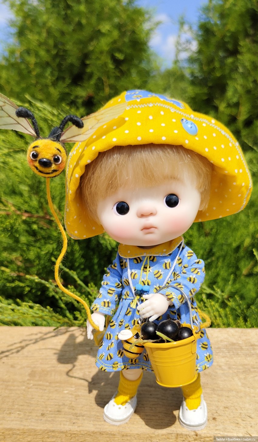 Китти в отпуске — Куклы Qbaby (Кьюбейби) Rodgerdoll: для тела Ob11 (фото 5)
