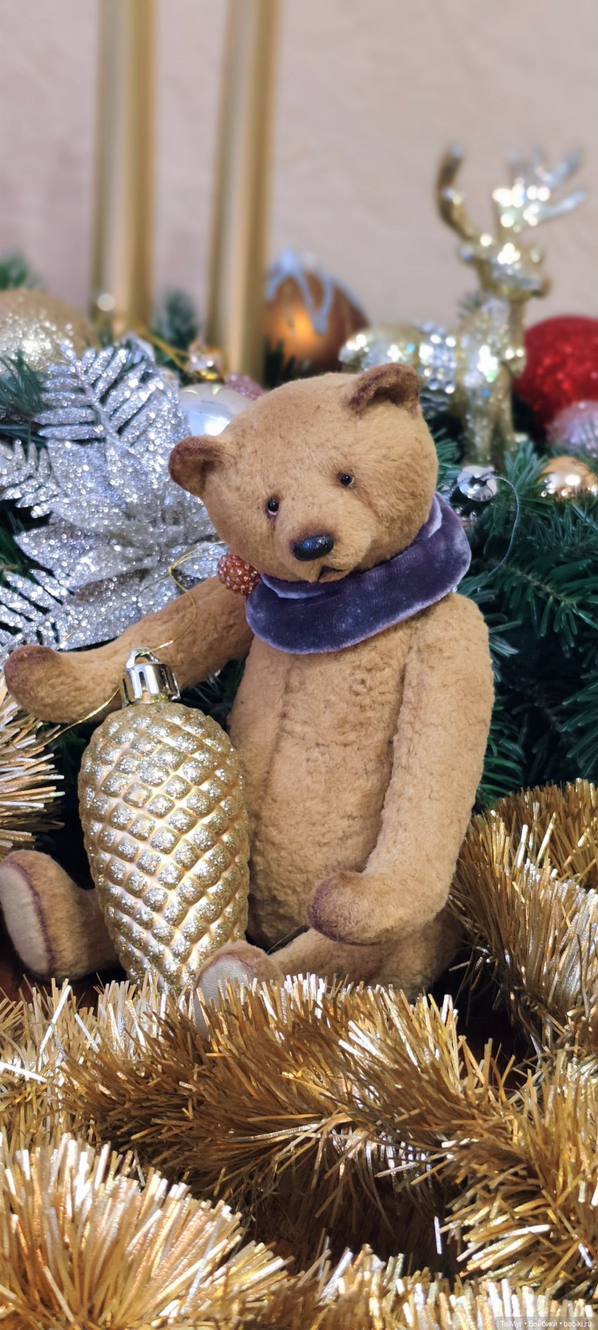 Подарок к Новому году — Авторские мишки Тедди и друзья: фото (фото 9)