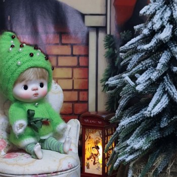 Первый Новый год малышки Китти