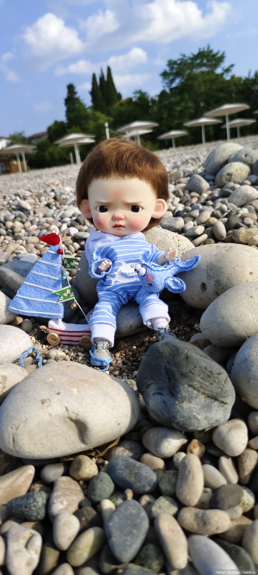 Пашка отдыхает на море — Разные куклы BJD (БЖД): редкие бренды (фото 10)