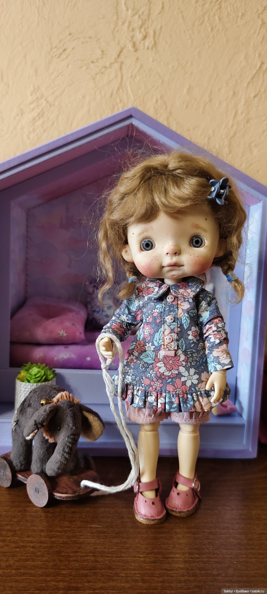 Румбокс для Принцессы — Авторские игрушки из разных материалов: синельная проволока (фото 10)