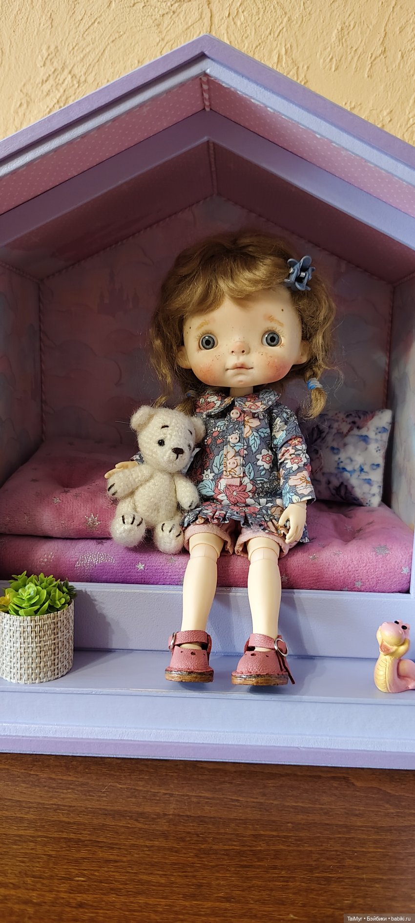 Румбокс для Принцессы — Авторские игрушки из разных материалов: синельная проволока (фото 9)