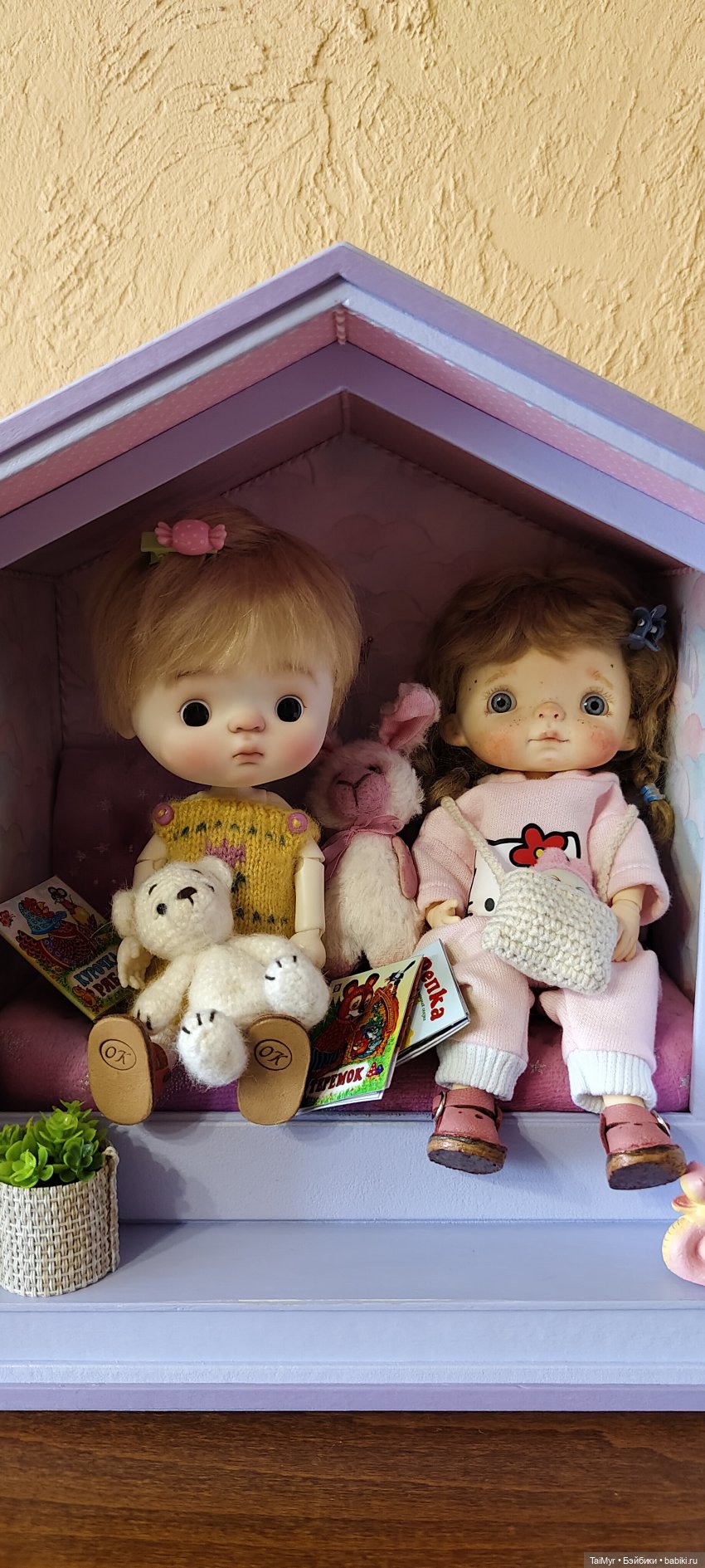 Румбокс для Принцессы — Авторские игрушки из разных материалов: синельная проволока