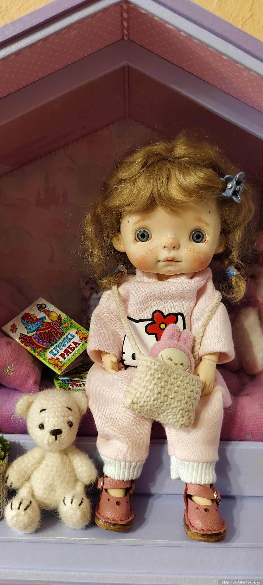 Румбокс для Принцессы — Авторские игрушки из разных материалов: синельная проволока