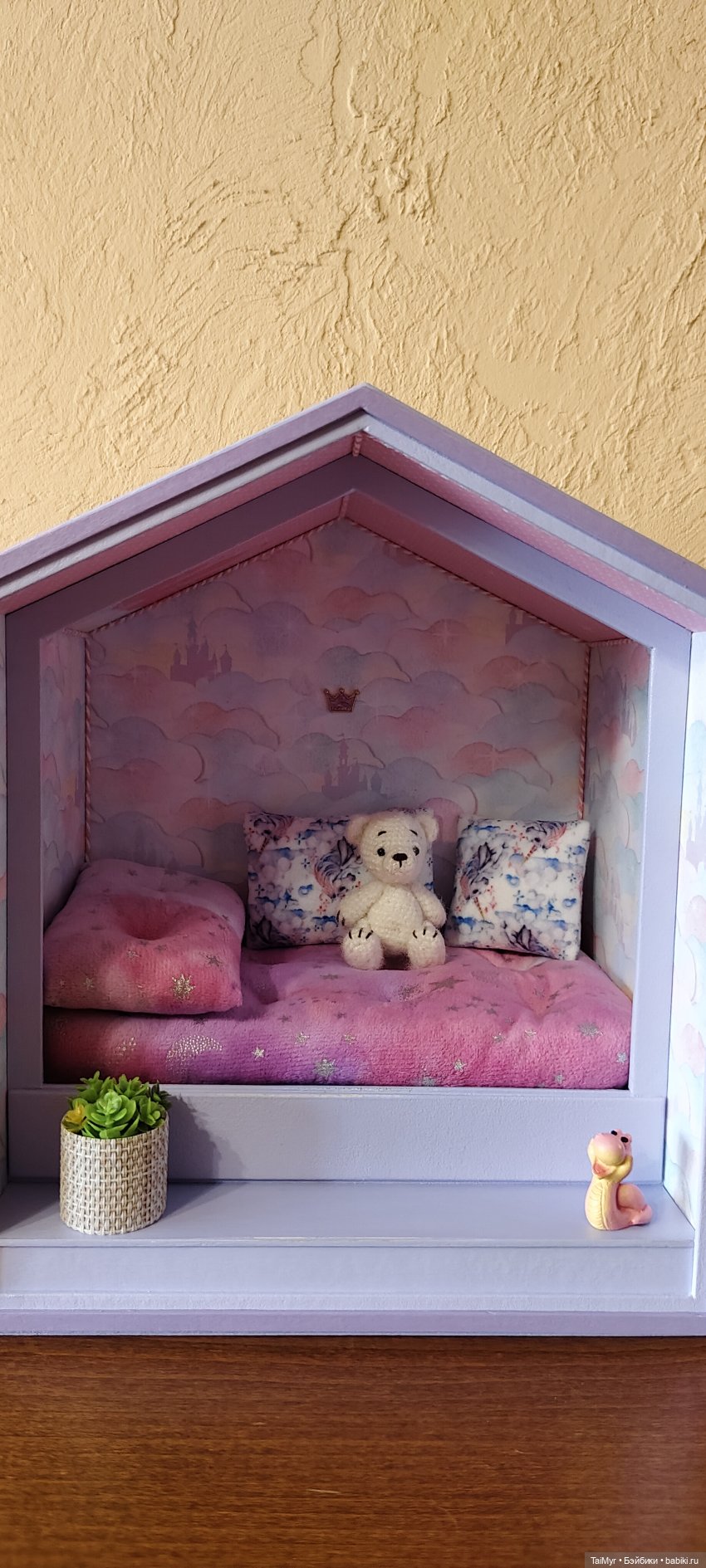 Румбокс для Принцессы — Авторские игрушки из разных материалов: синельная проволока (фото 4)