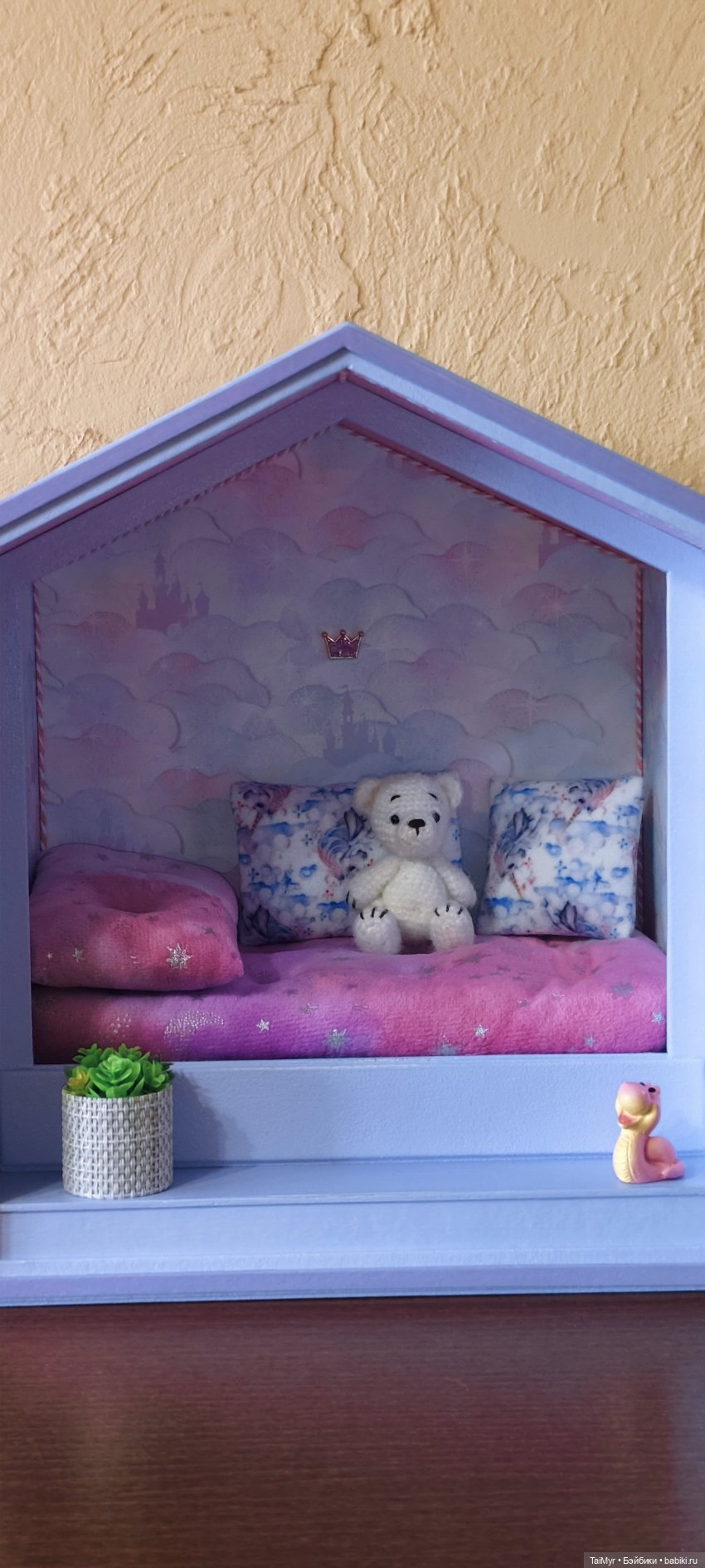 Румбокс для Принцессы — Авторские игрушки из разных материалов: синельная проволока (фото 6)