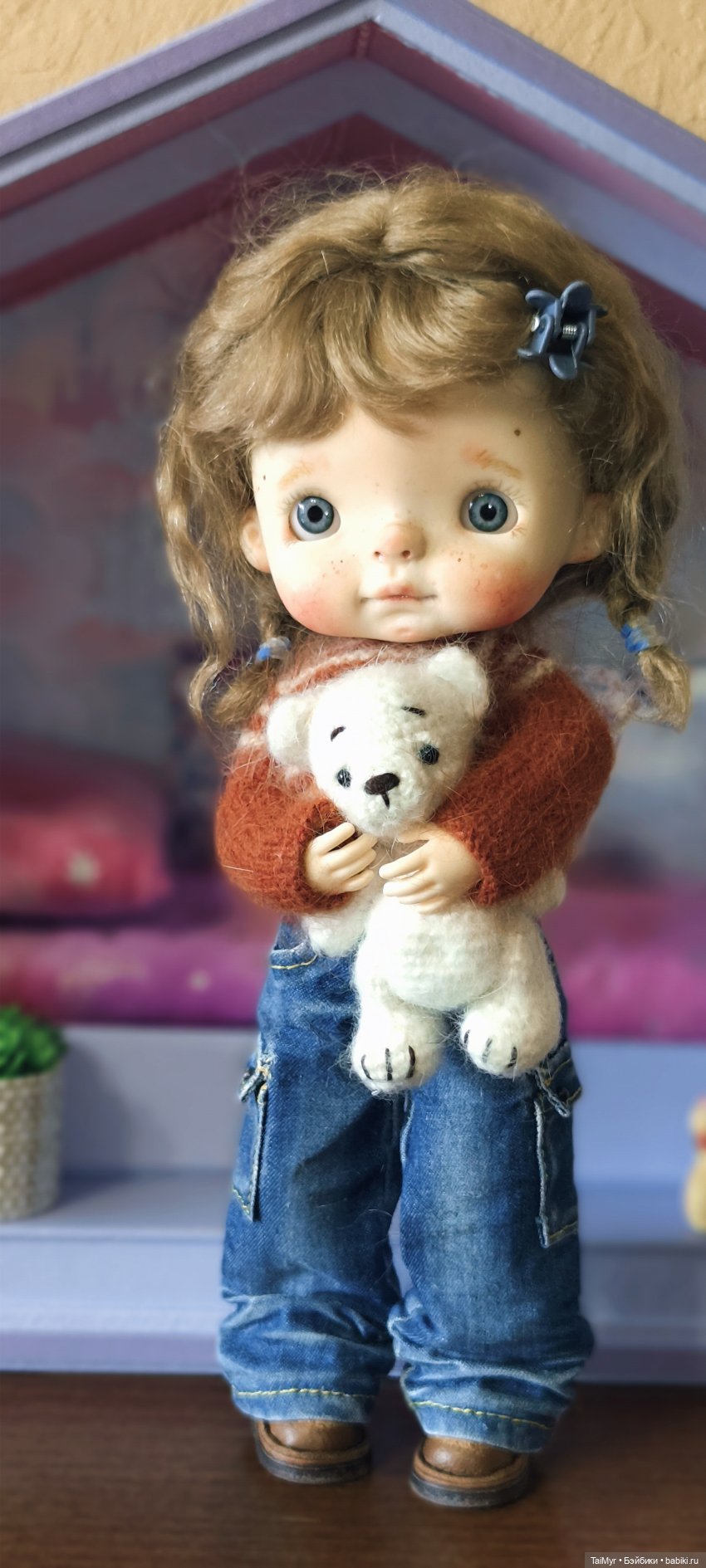 Румбокс для Принцессы — Авторские игрушки из разных материалов: синельная проволока (фото 3)