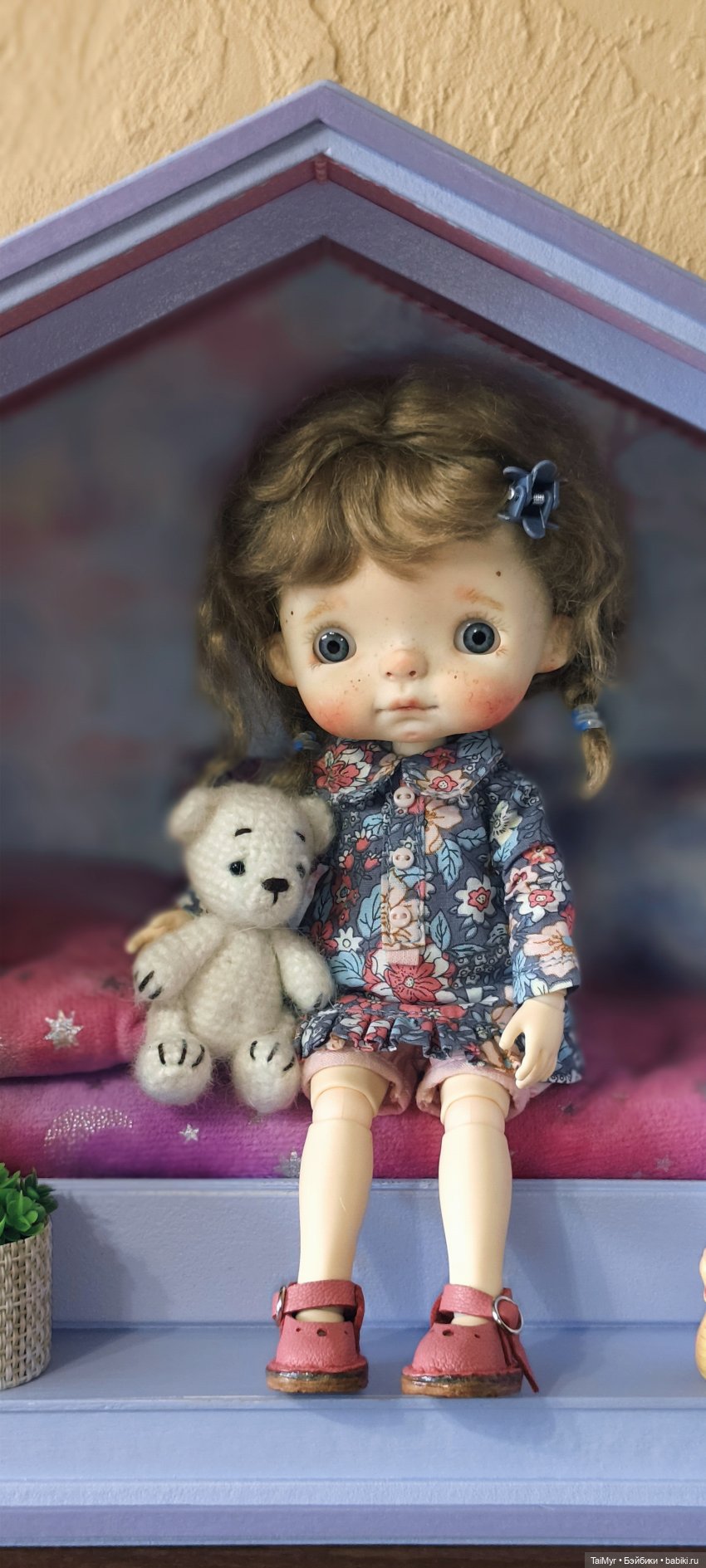 Румбокс для Принцессы — Авторские игрушки из разных материалов: синельная проволока (фото 8)