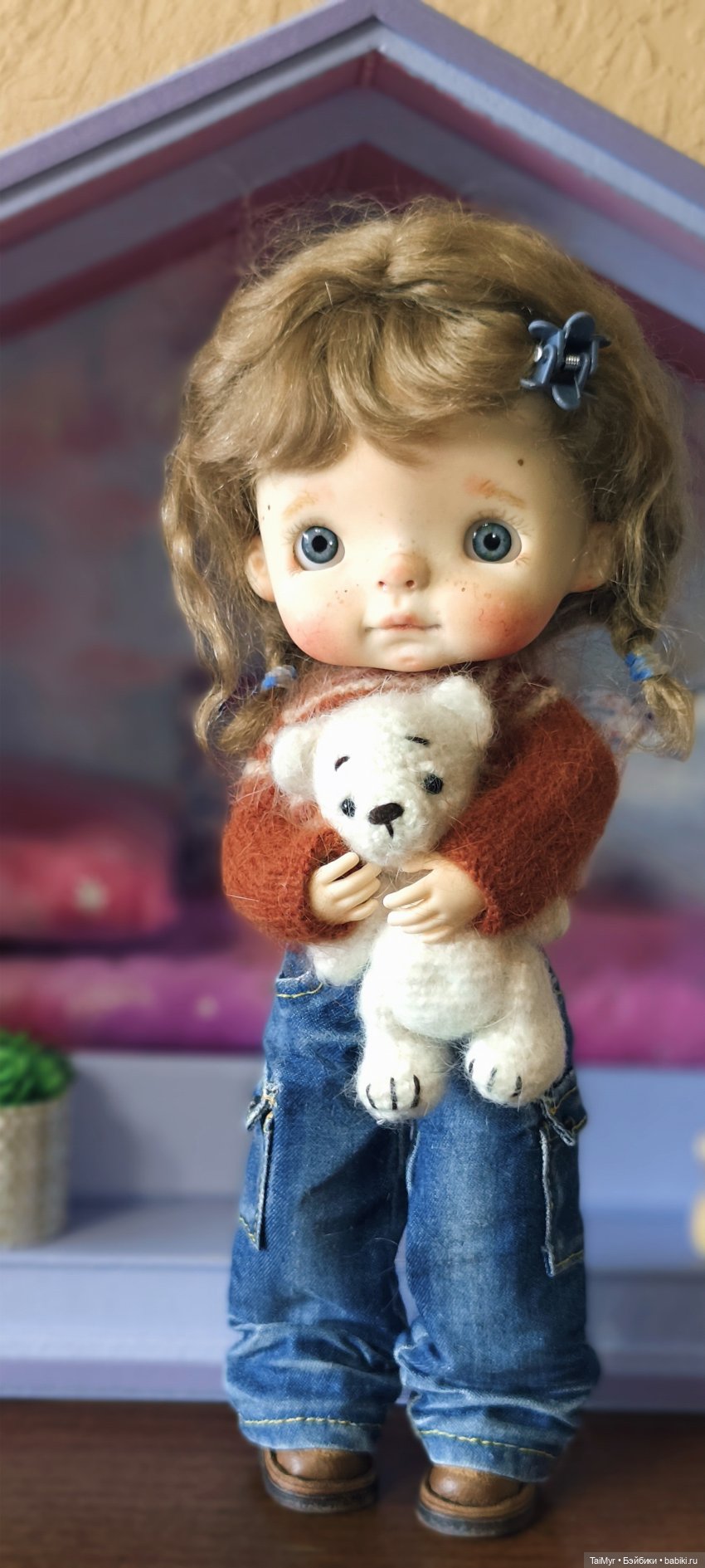 Румбокс для Принцессы — Авторские игрушки из разных материалов: синельная проволока (фото 2)