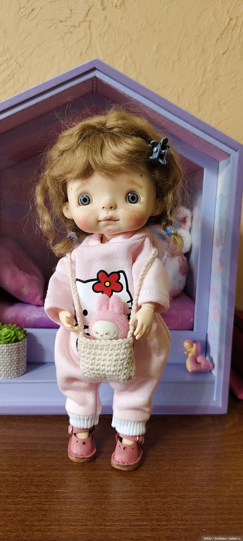 Румбокс для Принцессы — Авторские игрушки из разных материалов: синельная проволока