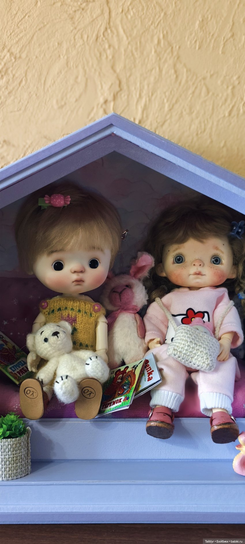 Румбокс для Принцессы — Авторские игрушки из разных материалов: синельная проволока