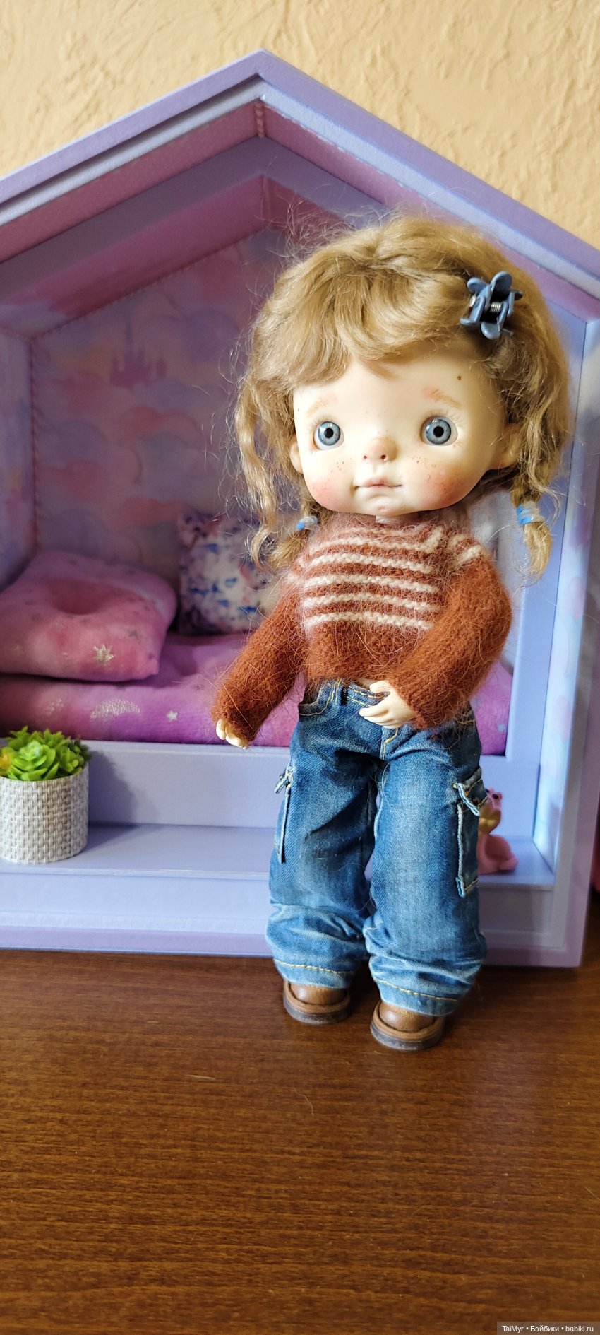 Румбокс для Принцессы — Авторские игрушки из разных материалов: синельная проволока (фото 7)