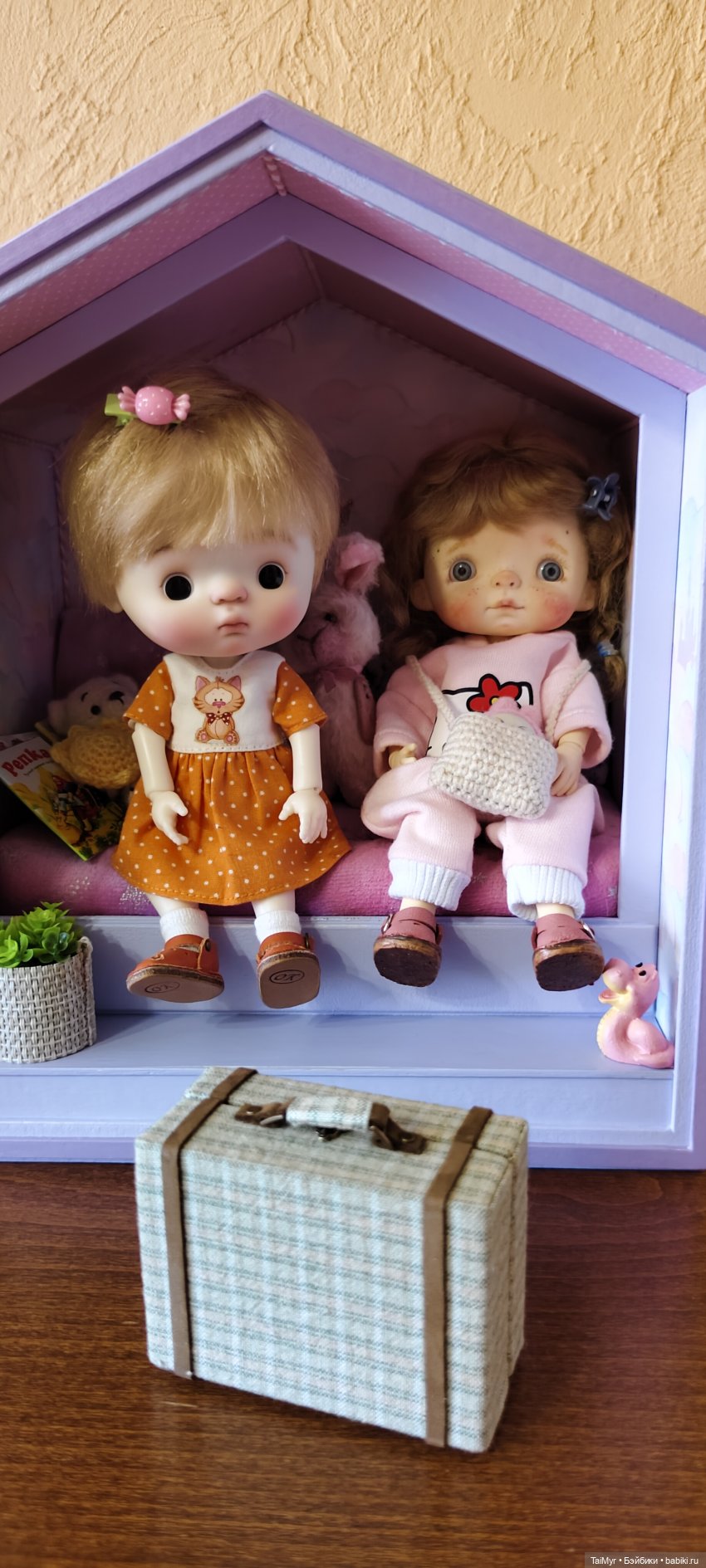 Чемодан с Доллскар — Куклы Qbaby (Кьюбейби) Rodgerdoll: для тела Ob11