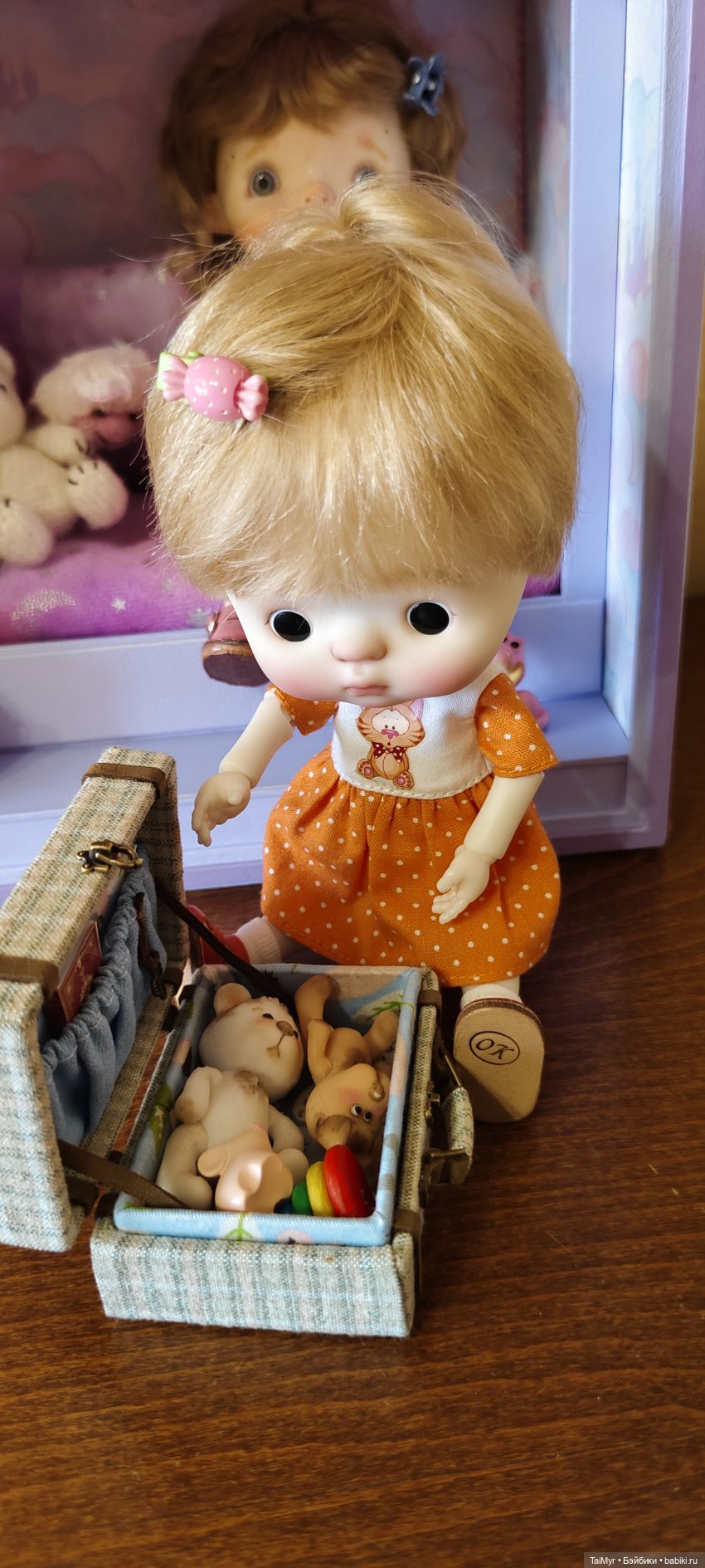 Чемодан с Доллскар — Куклы Qbaby (Кьюбейби) Rodgerdoll: для тела Ob11