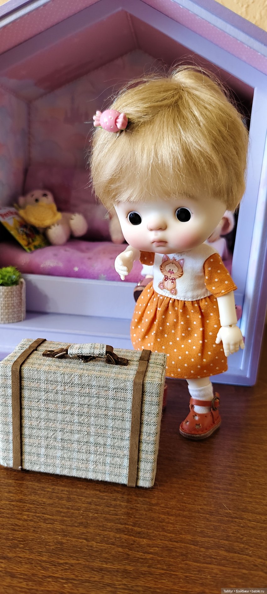 Чемодан с Доллскар — Куклы Qbaby (Кьюбейби) Rodgerdoll: для тела Ob11 (фото 4)