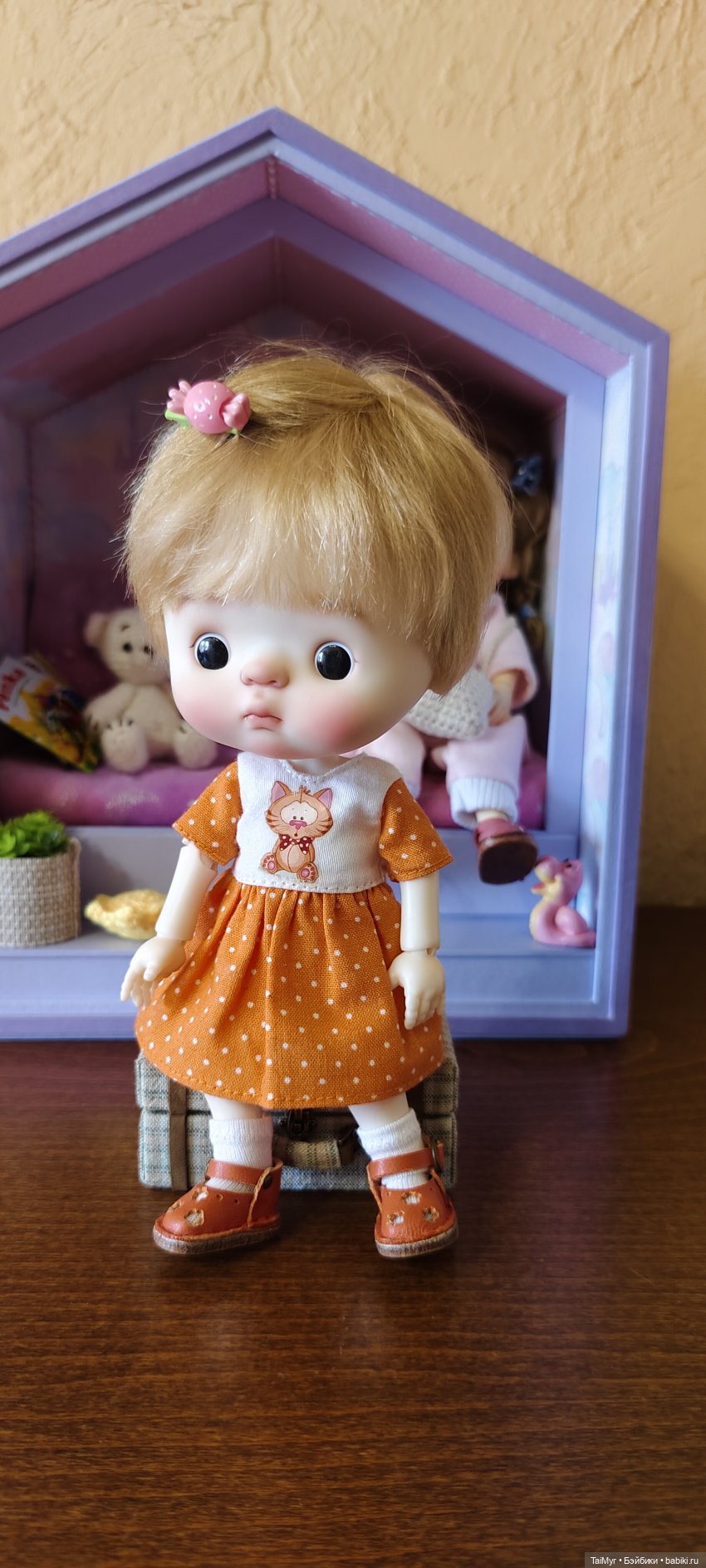 Чемодан с Доллскар — Куклы Qbaby (Кьюбейби) Rodgerdoll: для тела Ob11 (фото 6)