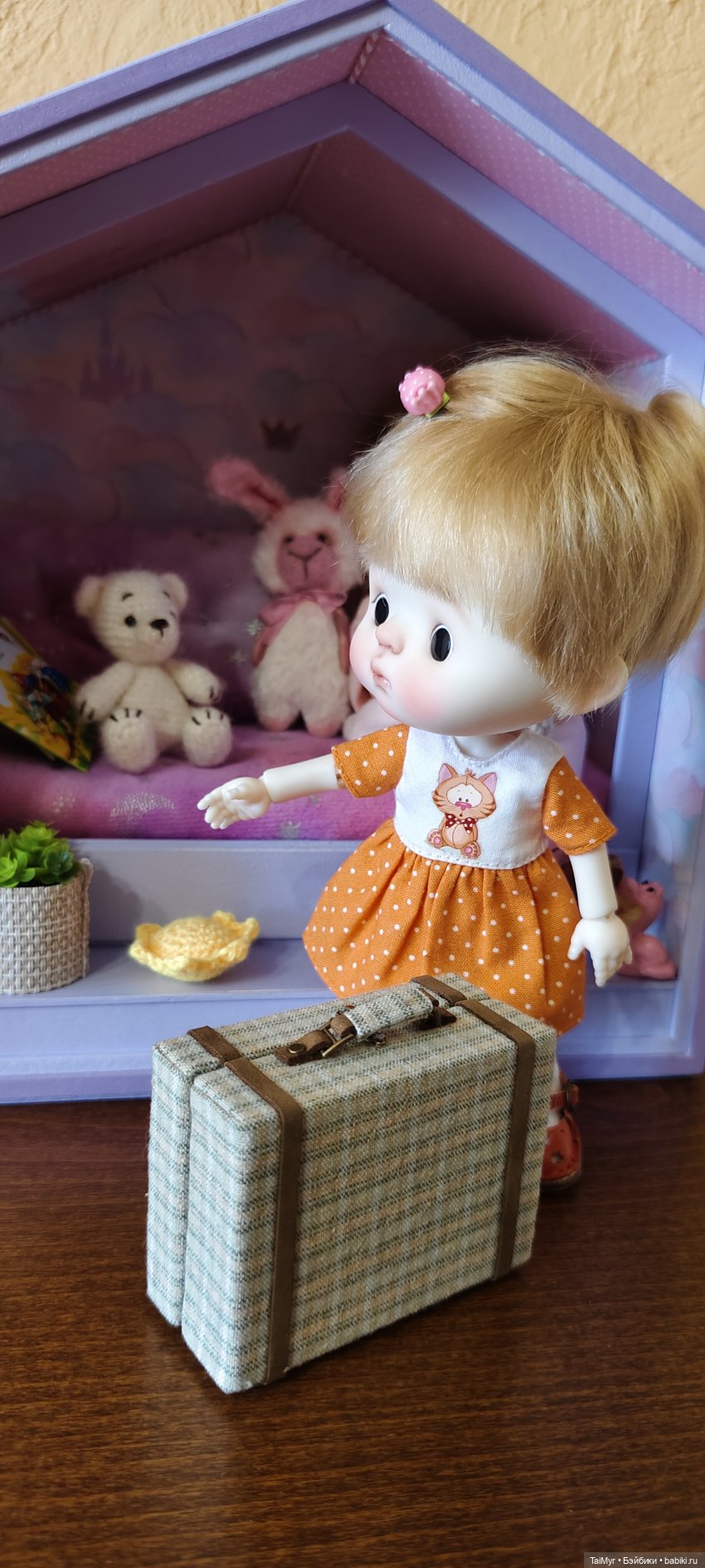 Чемодан с Доллскар — Куклы Qbaby (Кьюбейби) Rodgerdoll: для тела Ob11 (фото 9)