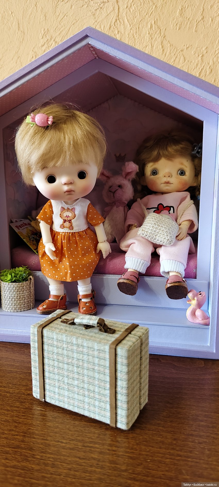 Чемодан с Доллскар — Куклы Qbaby (Кьюбейби) Rodgerdoll: для тела Ob11 (фото 3)