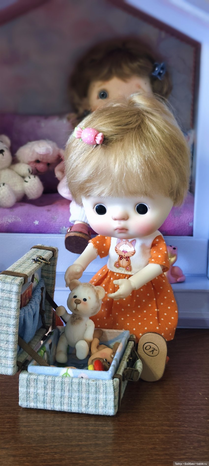 Чемодан с Доллскар — Куклы Qbaby (Кьюбейби) Rodgerdoll: для тела Ob11