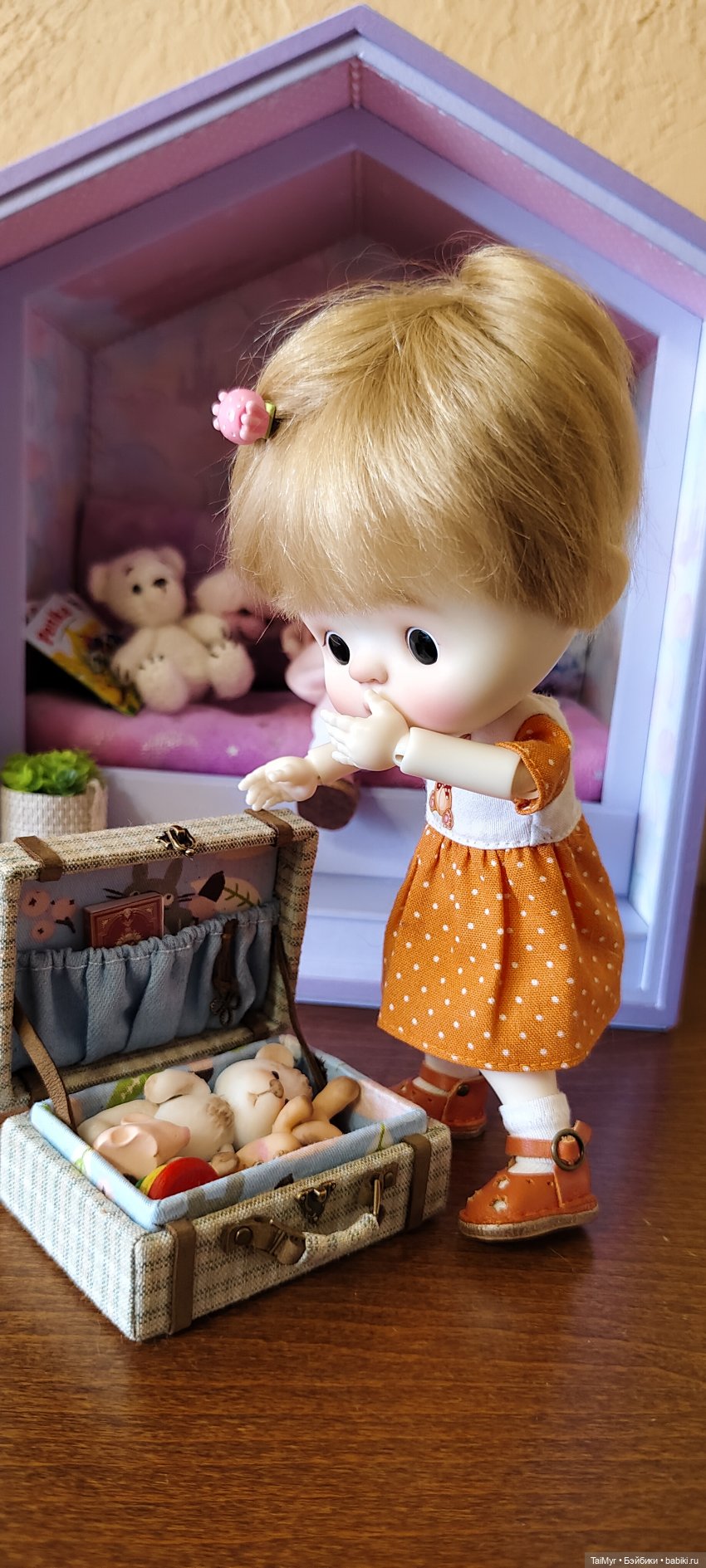 Чемодан с Доллскар — Куклы Qbaby (Кьюбейби) Rodgerdoll: для тела Ob11