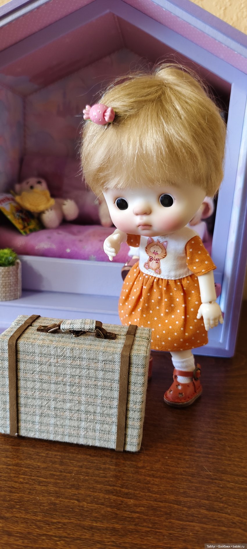 Чемодан с Доллскар — Куклы Qbaby (Кьюбейби) Rodgerdoll: для тела Ob11 (фото 5)