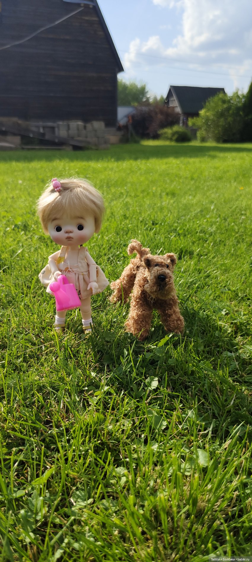 Китти на даче — Куклы Qbaby (Кьюбейби) Rodgerdoll: для тела Ob11 (фото 6)