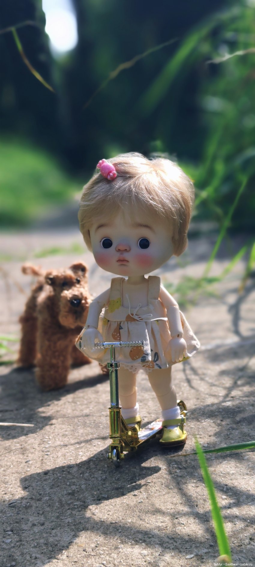 Китти на даче — Куклы Qbaby (Кьюбейби) Rodgerdoll: для тела Ob11 (фото 4)